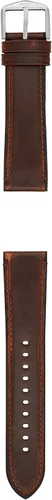 Vista 2 de Fossil - Correa de pielsilicón intercambiable para reloj unisex 087 pulgadas color Marrón oscuro Modelo S221299