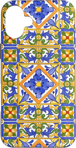 Vista 23 de Sicilian,Italian,Summer,Tiles,Mosaic,Majolica Art Case for iPhone 17