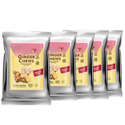 Vista 4 de Prince of Peace - Caramelo de jengibre 100 % natural (masticable), 2.2 libras