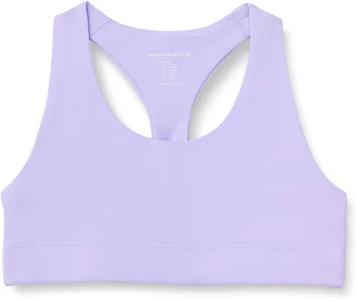 Vista 7 de Amazon Essentials Sujetador deportivo Total Train con cuello redondo y espalda cruzada para niña