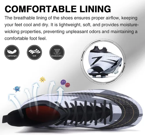 Vista 3 de CBUSTER GRESKY - Botines de fútbol AGFG para hombre y mujer