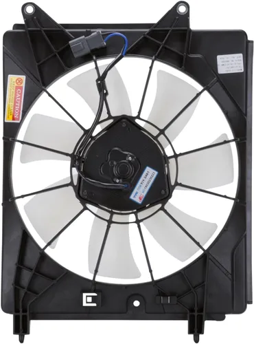 Vista 2 de TYC Conjunto de ventilador de refrigeración 611200 compatible con Honda Element 2007-2011