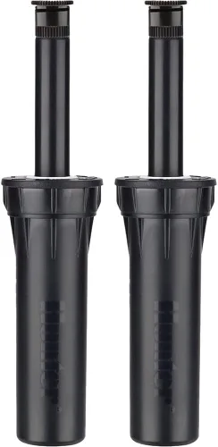 Vista 5 de Hunter Cabezal de Aspersor Emergente Pro 4", Patrón de Rociado Ajustable 0°–360°, Cobertura de 8'–15', Sistema de Riego Subterráneo para Césped