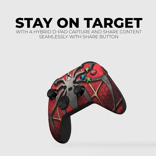 Vista 5 de DreamController Original X-box Wireless Controller Special Edition Customized Compatible with X-box One SX-box Series XS & Windows 10 Made with
