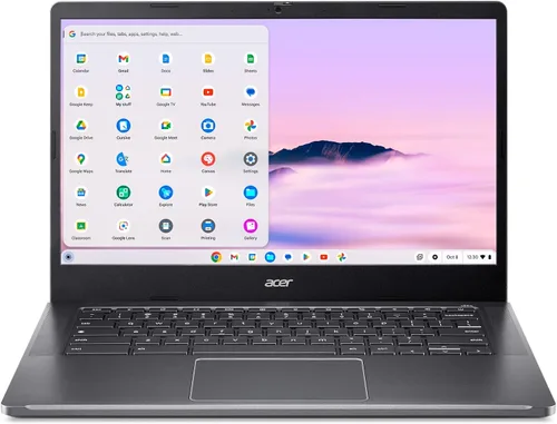 Vista 2 de Acer Chromebook Plus Spin 714 - Laptop 2 en 1 con Google AI, 14 Full HD IPS Touch, Intel Core Ultra 5 115U, 8GB LPDDR5 1TB SSD, retroiluminado KB