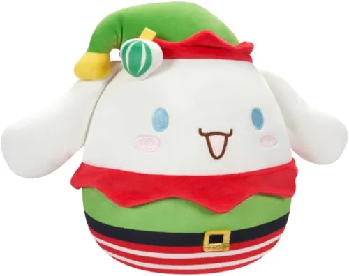 Vista 2 de squishmallows - Sanrio Hello Kitty Cinnamoroll - Felpa de 8 pulgadas, Navidad 2023