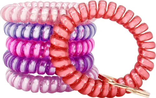 Vista 13 de BIHRTC Llavero Brazalete Elástico Pulsera de Muñeca