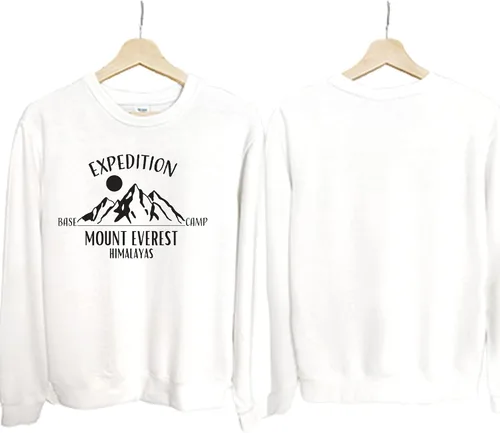 Vista 6 de Handmade Camping Sweatshirts For Womens Himalayas Everest Mount Adventure Life Sweat Winter Fall Hoodies Christmas Gifts Sweater Crewneck