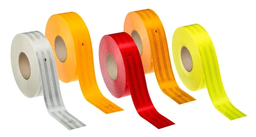 Vista 3 de 3M Reflectores de grado de diamante 989-74-3, ámbar, 3 pulgadas de diámetro, 50/Paquete Amarillo