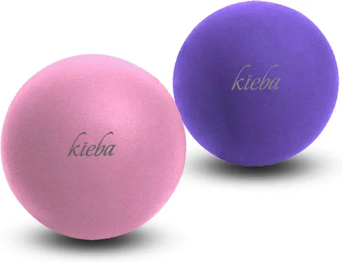 Vista 5 de Bolas de Lacrosse para masaje Kieba para la liberación miofacial. Terapia del punto disparador, nudos del músculo y terapia del yoga. Conjunto de 2