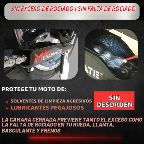 Vista 4 de Moto Chain-Mate - ¡El mejor kit de limpieza y lubricación de cadenas de motocicleta!