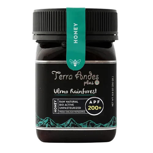Vista 13 de Miel cruda Ulmo Rainforest de TERRA ANDES PLUS APF 150+ Pure Honey, 8.8 onzas