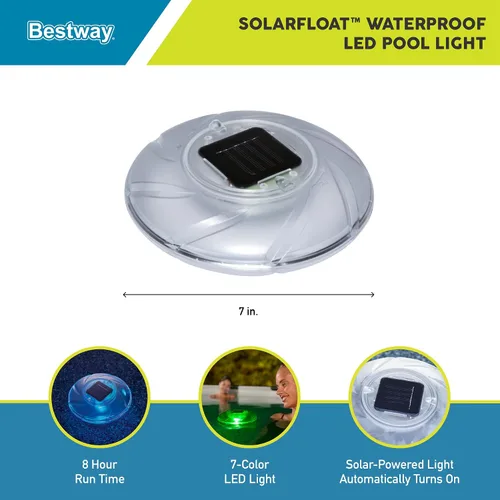 Vista 2 de Bestway Lámpara flotante solar Flowclear
