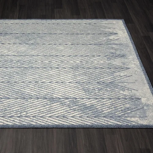 Vista 9 de LUXE WEAVERS Alfombra geométrica azul 2x8