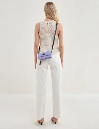 Vista 6 de goingpei Bolsos cruzados pequeños con cartera para teléfono y cartera con pulsera
