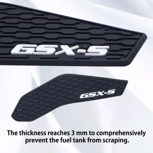 Vista 6 de Para GSX-S750 GSX-S750 Z gsx s750 2021 2020 2019-2017 Accesorios para tanque de combustible lateral de motocicleta Adhesivo antideslizante Placa