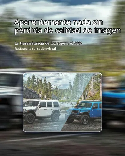 Vista 9 de 2 protectores de pantalla para Wrangler JL/Gladiator JT 2018 2019 2020 2021