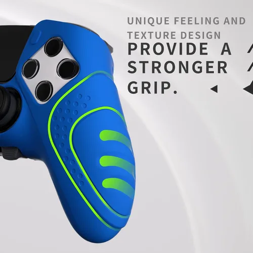 Vista 98 de PlayVital Guardian Edition Anti-Slip Ergonomic Silicone Cover Case for ps5 Edge Controller, Soft Rubber Protector Skin for ps5 Edge Wireless