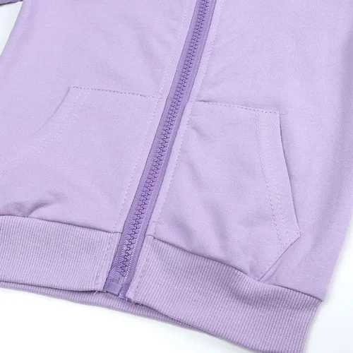 Vista 3 de Baby Boys Girls Cotton Tracksuit Toddler Clothes Bear Hoodie Pocket Sweatshirt Top + Sweatpants 2PCS Outfits Set