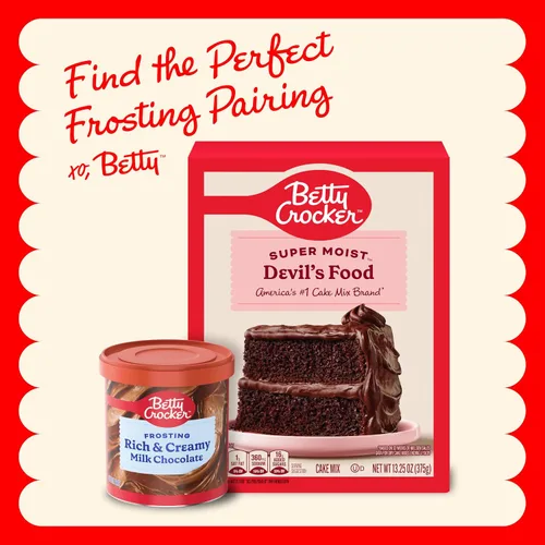 Vista 10 de Betty Crocker, Super Wet - Mezcla de pastel de comida del diablo, 13.25
