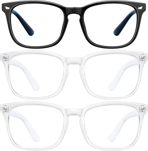 Vista 13 de hunsquer Gafas de luz azul para mujer/hombre