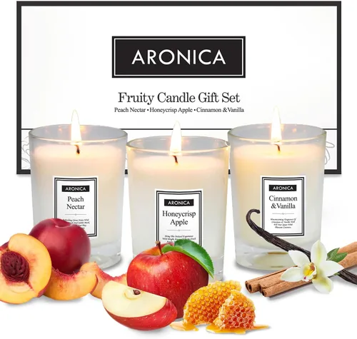 Vista 7 de Aronica Regalos secretos de Papá Noel para compañeras de trabajo, juegos de velas de lujo de las Escrituras para mujeres, juego de velas de regalo