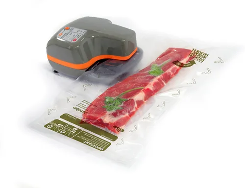 Vista 3 de Oliso 8 bolsas de vacío Jumbo (2 galones) – Bolsa de vacío reutilizable con cremallera superior resellable sin BPA
