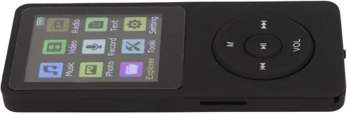 Vista 8 de Reproductor de MP3 con soporte para tarjeta TF, radio portátil delgada 1 8 LCD reproductor de música digital con accesorios para tarjeta de memoria