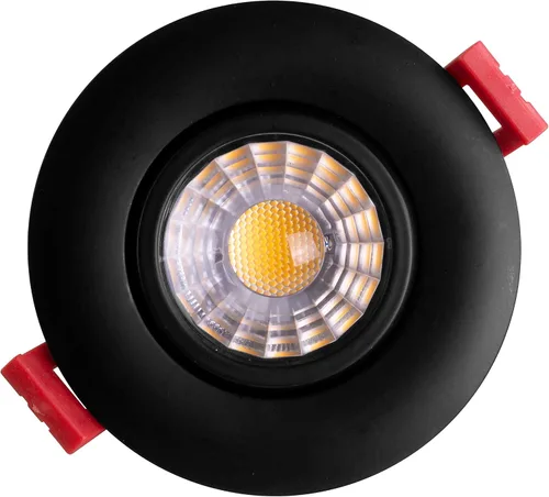 Vista 2 de NICOR Lighting DGD311203KRDBK - Focos empotrados LED, color negro