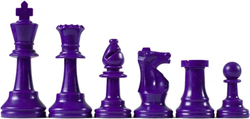 Vista 3 de Wholesale Chess Piezas de ajedrez de colores Staunton Azul