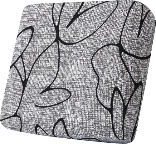Vista 30 de Smiry Fundas de cojín de sofá estampadas, fundas elásticas suaves para sofá, fundas de sofá lavables antideslizantes, protector de muebles para Beige