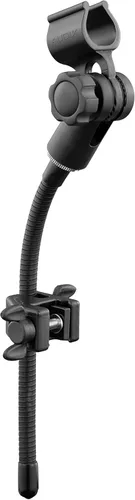 Vista 3 de Audix DCLAMP - Soporte de micrófono de cuello de cisne montado en barra para montaje de micrófonos de tambor Audix