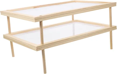 Vista 10 de STOBAZA Estante de secado de fideos para espaguetis y pasta fresca, versátil para frutas y verduras, soporte para secadora de fideos y verduras
