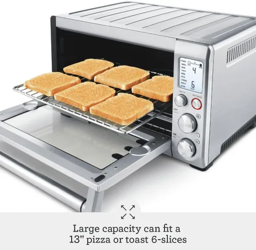 Vista 4 de Breville BOV800XL Horno inteligente de convección de mesa, acero inoxidable cepillado
