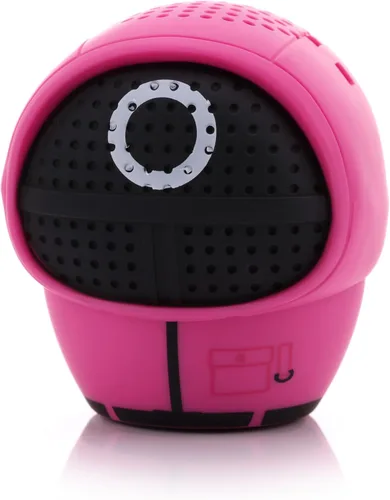 Vista 5 de Bitty Boomers Netflix Juego del calamar: Trabajador enmascarado - Mini altavoz Bluetooth