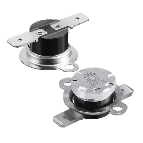 Vista 32 de UL/CUL KSD301 125V 16A Termostato, 32 °F/32°F Off NC AutoReset Normally Closed -10°C/14°F On Bimetal Thermostat for freezers, refrigerators