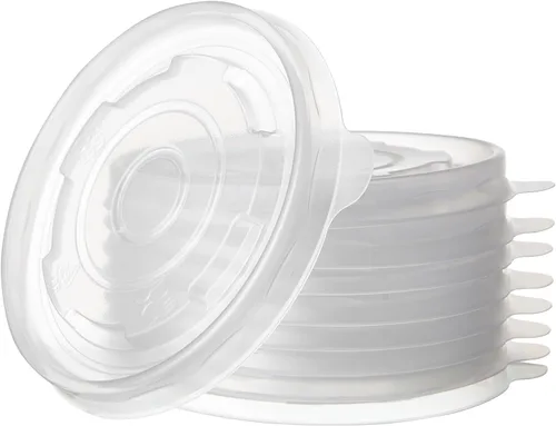 Vista 9 de CIAO! Tapa de PP de 3.543 in de diámetro, diseñada y apta para contenedores de papel de 8 oz (1000/caja)