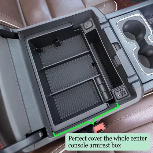 Vista 5 de JKCOVER Compatible con Chevy Silverado/GMC Sierra 2014-2018 Bandeja de tamaño completo con ribete negro