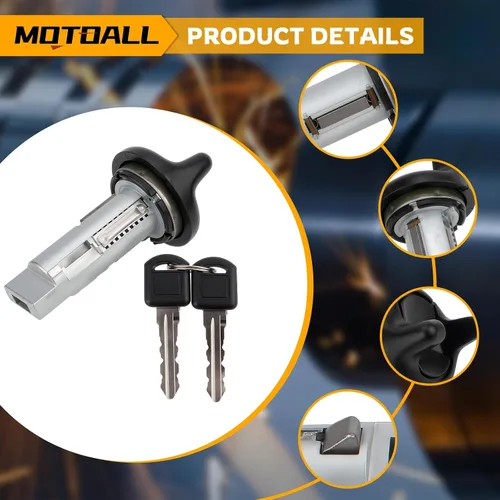 Vista 4 de MOTOALL Nuevo Interruptor de Llave de Encendido para Chevy GMC C K Pickup 95 96 97