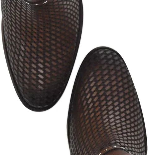 Vista 8 de Cuadra Botas altas para mujer en piel auténtica marrón 4V03RS