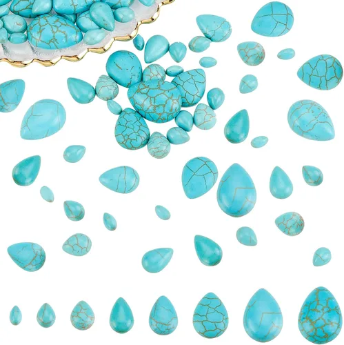Vista 7 de arricraft Piedra preciosa turquesa sintética, Plástico Piedra