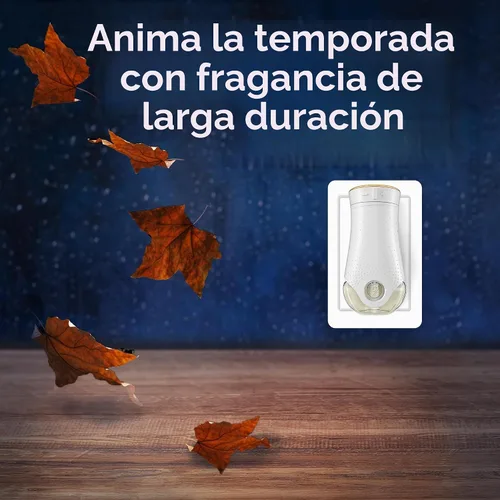 Vista 3 de Glade PlugIns - Repuestos de ambientador, con aceites esenciales y perfumados para el hogar y el baño, Fall Night Long, 1.34 onzas líquidas, 2