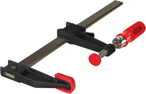 Vista 10 de Bessey GSCC2.506 - Abrazaderas de barra estilo embrague - 6 en 600 libras - Abrazaderas para carpintería con mango ergonómico, almohadillas que