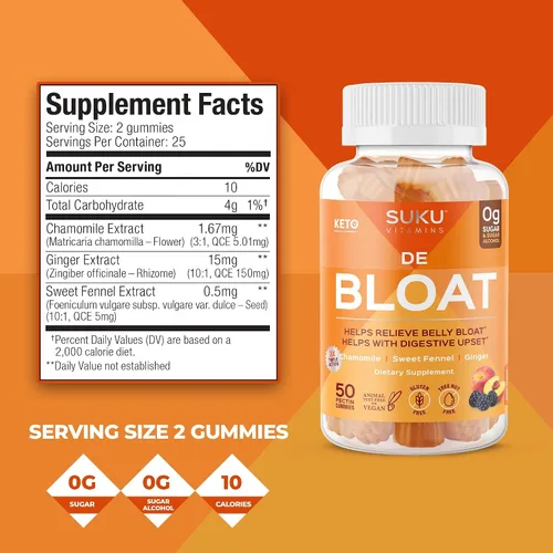 Vista 4 de SUKU Vitamins - Deshinchar