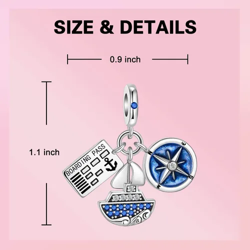 Vista 221 de Dije de girasol con diseño de estrella y luna y elefante para pulsera, collar de plata de ley 925, dijes de corazón de amor para mujer, regalo