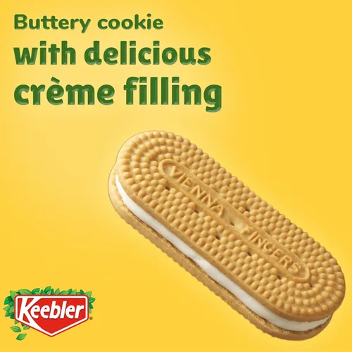 Vista 6 de Keebler Vienna Fingers - Galletas de sándwich rellenas de crema, 12 onzas