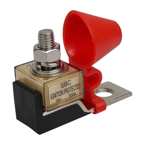 Vista 5 de Bloque de fusibles de terminal doble South Bend Components con clasificación marina (MRBF), 300A máx., 58V CC máx., IP 66, protegido contra