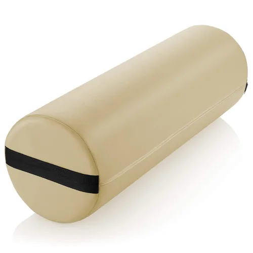 Vista 12 de Saloniture Almohadilla Cilíndrica Jumbo Redonda para Mesa de Masaje - 26 x 9 Pulgadas - Negro