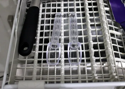 Vista 7 de Cuchara dosificadora de medicina líquida calibrada, paquete de 2 – 10 mL / 2 cucharaditas – Mediciones fáciles de leer sin BPA