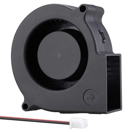 Vista 9 de Wathai Ventilador centrífugo USB de 2.953 in x 1.181 in Ventilador de refrigeración de turbina de 5 V USB Small Blower for DIY Computer Case, Home